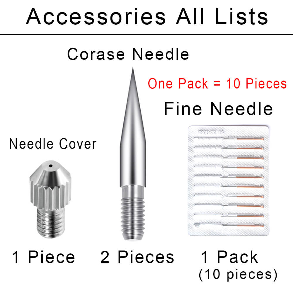 Universal Accessories Mole Laser Plasma Removal Pen Replaceable Fine Thin Needles Cover Coarse Thick Skin Spot Dedicated Tools Factory Center Store