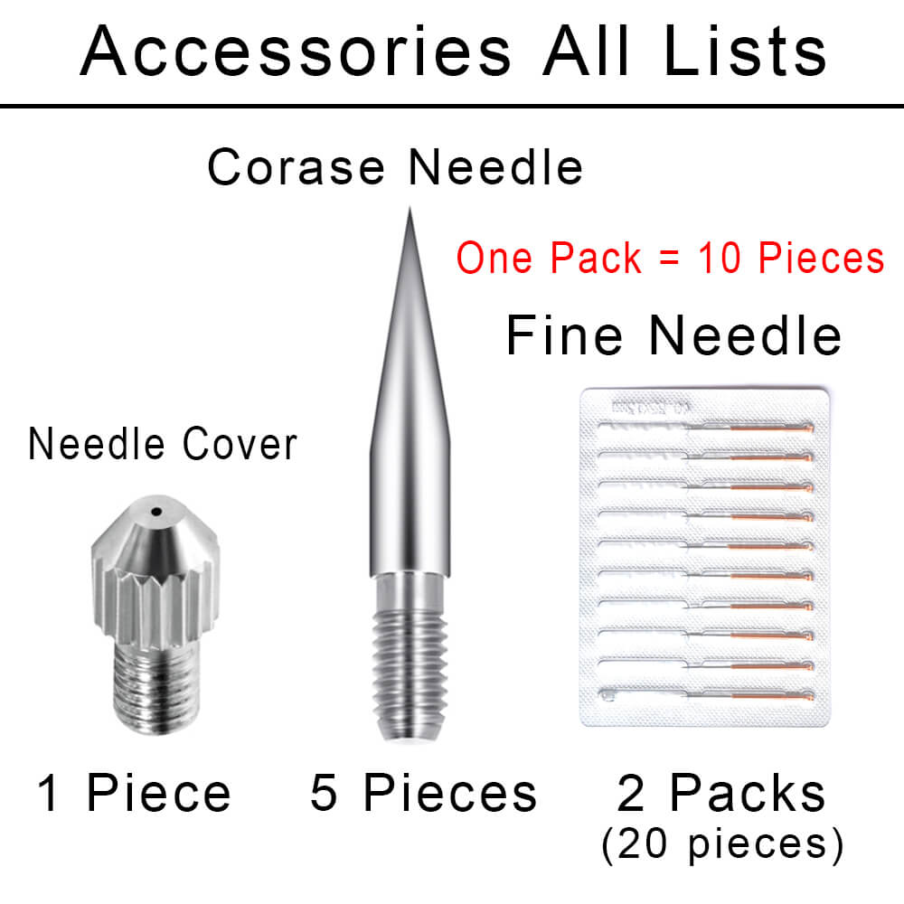 Universal Accessories Mole Laser Plasma Removal Pen Replaceable Fine Thin Needles Cover Coarse Thick Skin Spot Dedicated Tools Factory Center Store